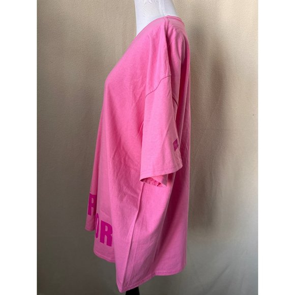 Hanes “I Am A Survivor” Pink T-Shirt - Picture 9 of 10